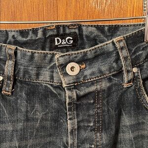 D&G Men's Dark Blue Washed Jeans. Like New. Size 32